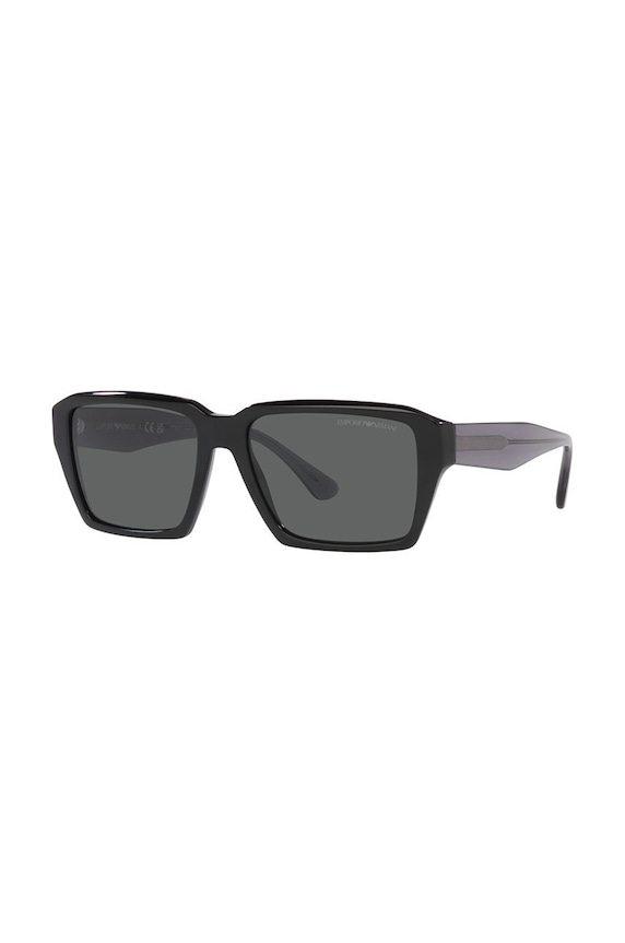 Emporio Armani occhiali da sole geometrica nero 0EA4186