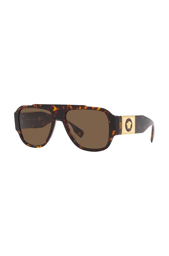 Akcesoria Versace okulary przeciwsłoneczne 0VE4436U brązowy