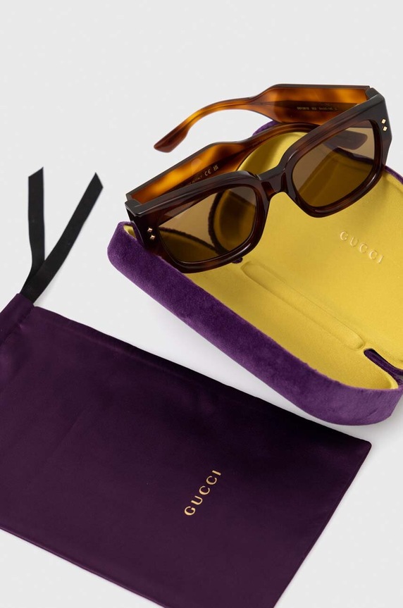 Gucci ochelari de soare GG1261S maro