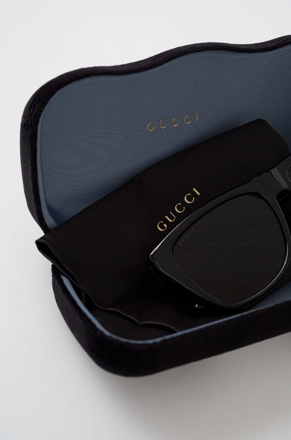 Gucci okulary przeciwsłoneczne brązowy GG1345S