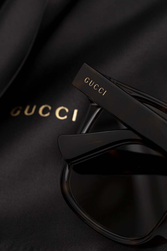 Slnečné okuliare Gucci GG1346SK hnedá