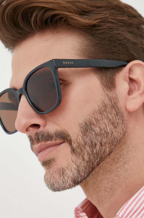 Gucci okulary przeciwsłoneczne GG1346SK szary