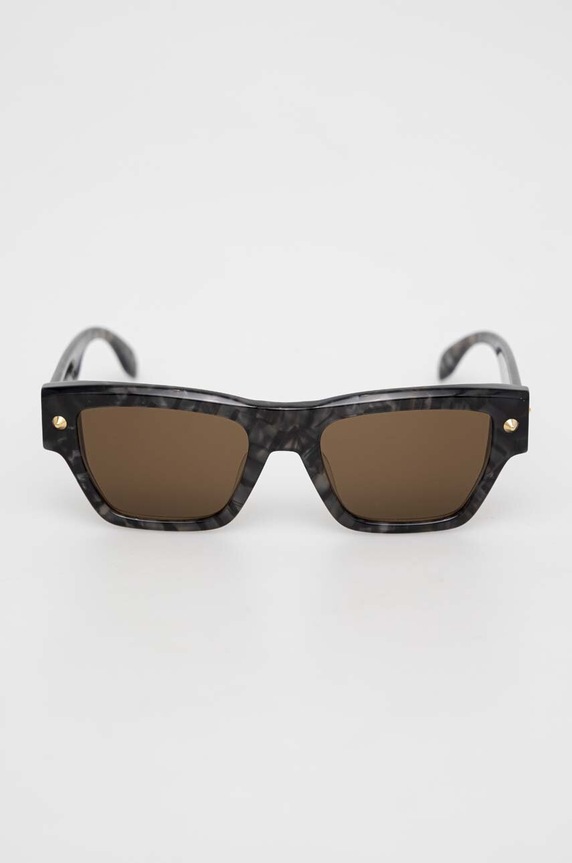 Doplnky Slnečné okuliare Alexander McQueen AM0409S hnedá