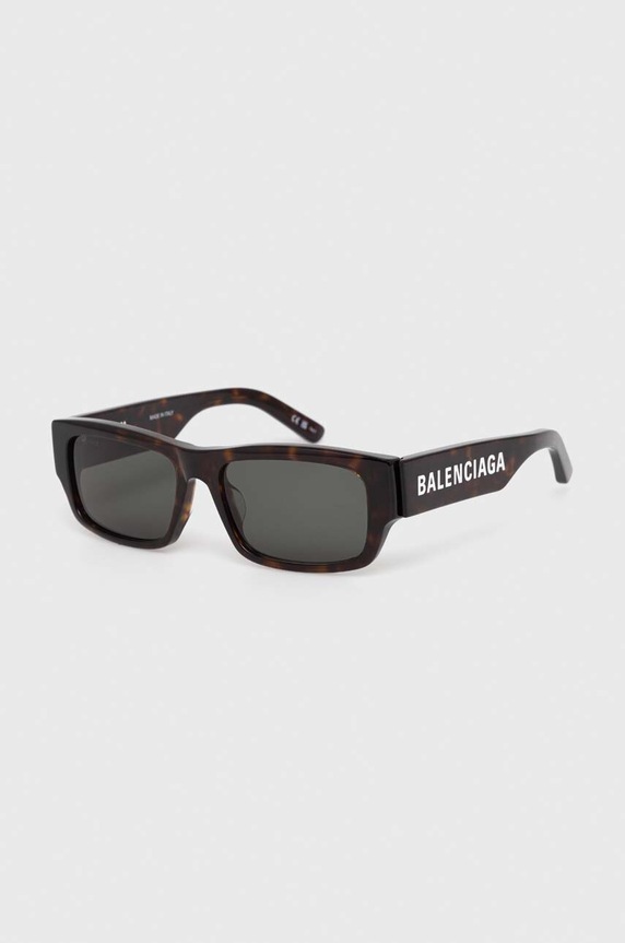 Balenciaga okulary przeciwsłoneczne BB0261SA brązowy AA00