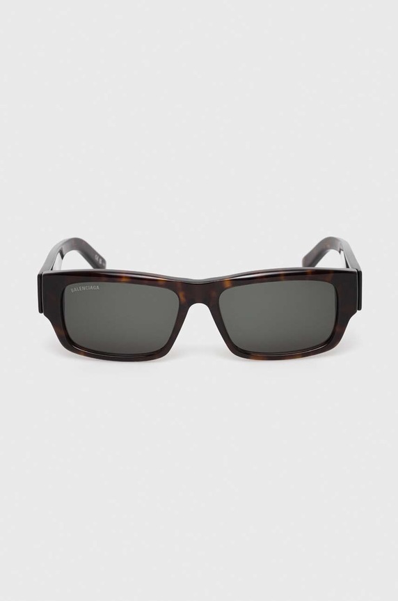 Akcesoria Balenciaga okulary przeciwsłoneczne BB0261SA brązowy