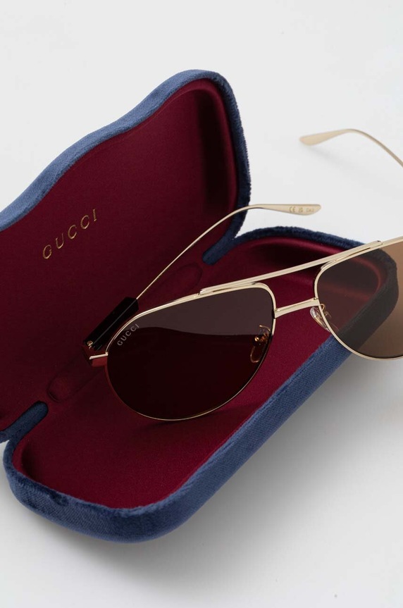 Солнцезащитные очки Gucci GG1311S коричневый