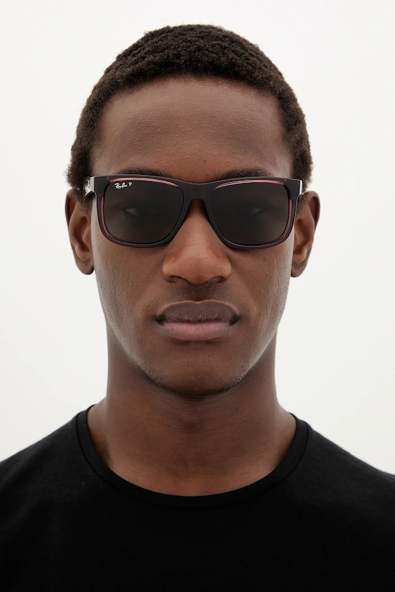 Ray-Ban napszemüveg JUSTIN 0RB4165.6597T5 barna AA00