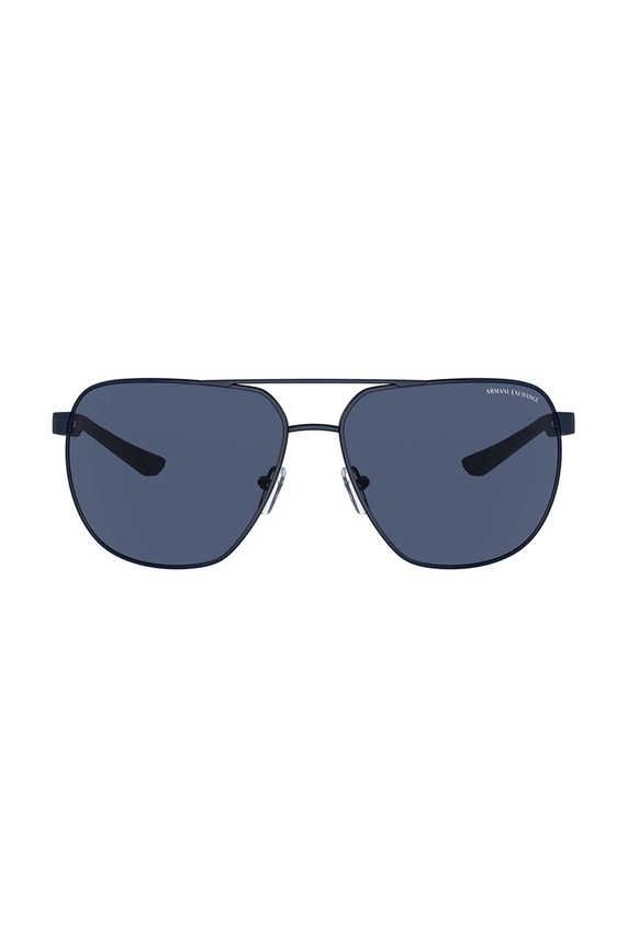 Armani Exchange okulary przeciwsłoneczne pilotki 0AX2047S granatowy AA00