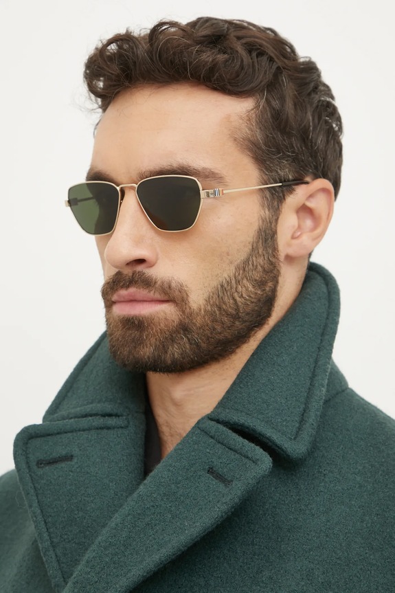 Sunčane naočale Burberry jednobojno zelena 0BE3146