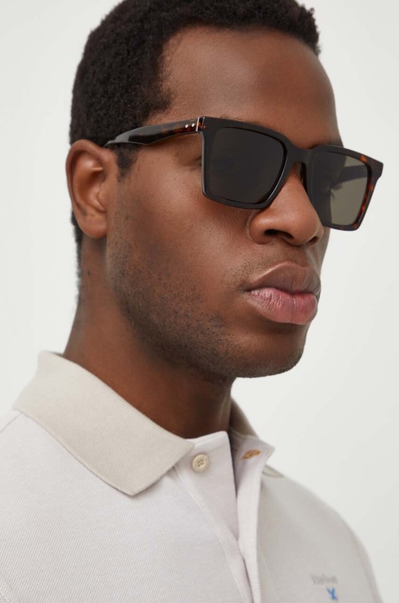 Tommy Hilfiger okulary przeciwsłoneczne jednolita brązowy TH.2067/S