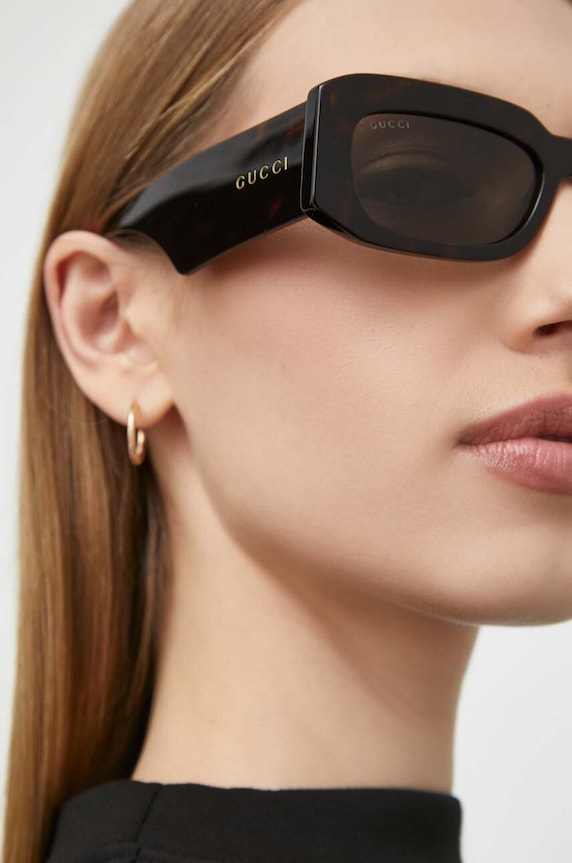 Sluneční brýle Gucci GG1426S hnědá AA00