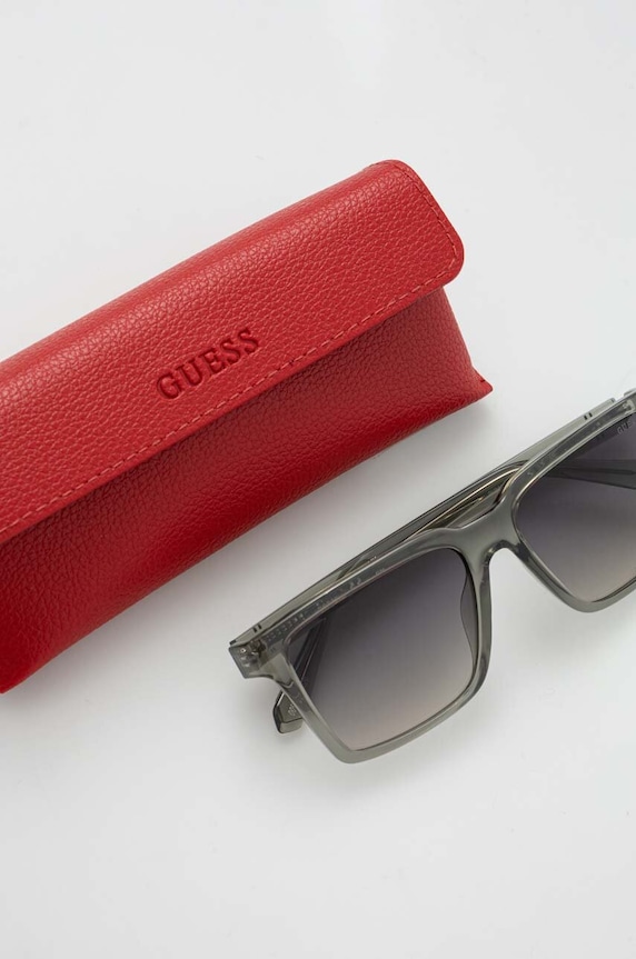 Guess okulary przeciwsłoneczne szary GU00084.5893P