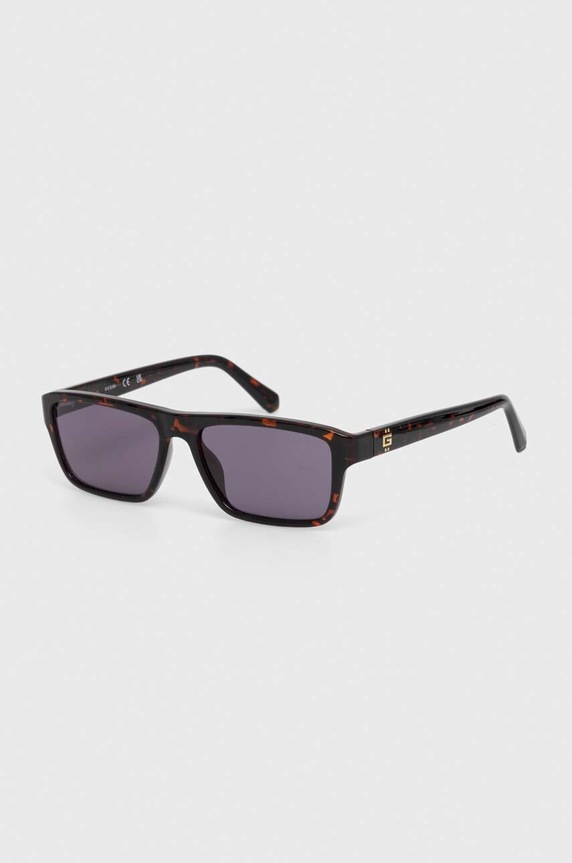 Guess okulary przeciwsłoneczne jednolita brązowy GU00085.5552Y