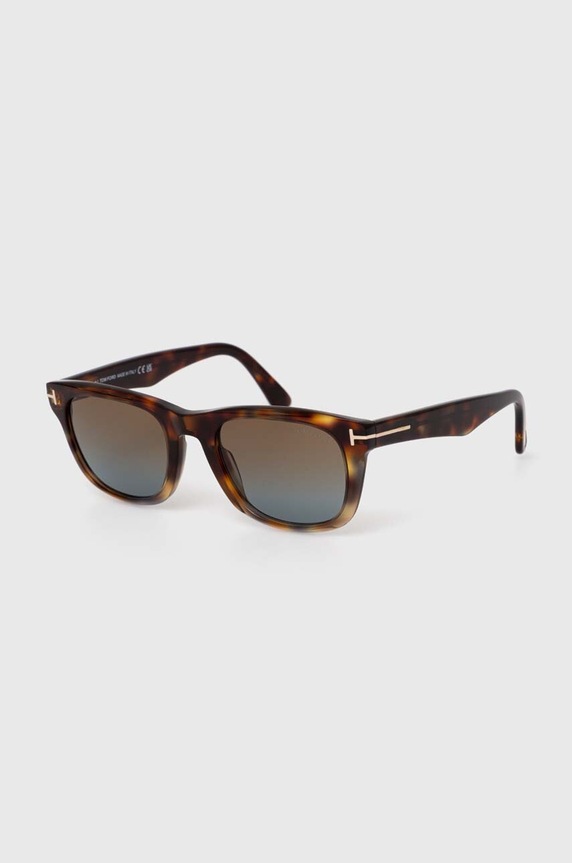 Slnečné okuliare Tom Ford FT1076.5456B hnedá AA00