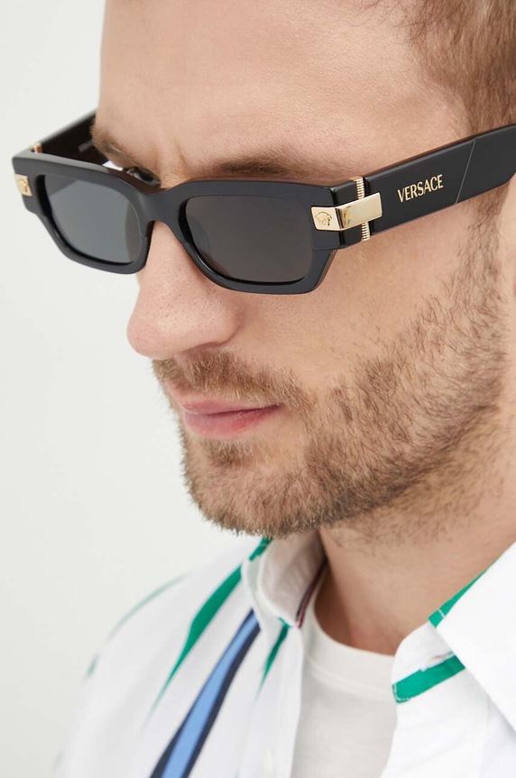 Versace okulary przeciwsłoneczne 0VE4465 czarny AA00