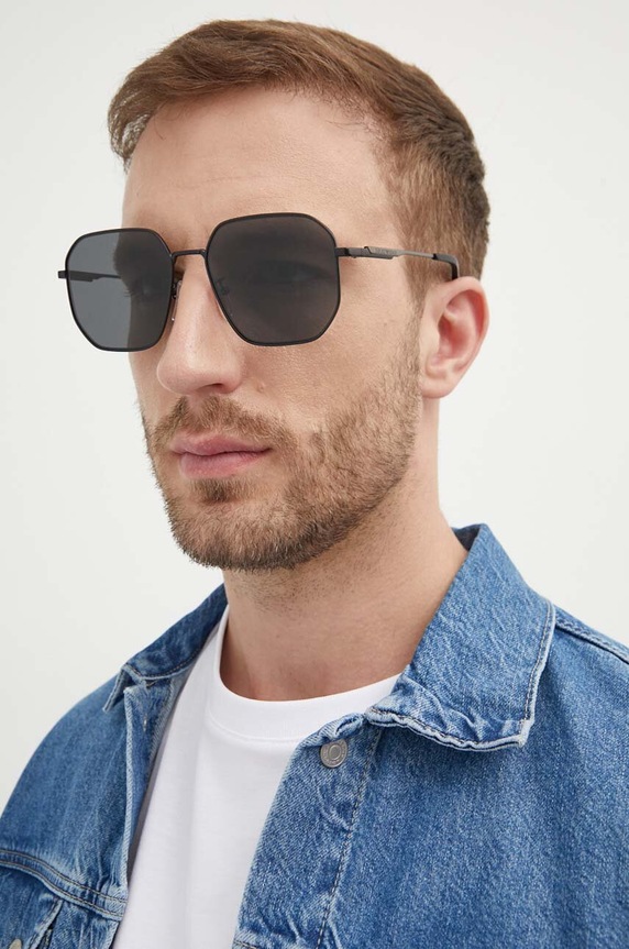 Emporio Armani ochelari de soare uniforme negru 0EA2154D