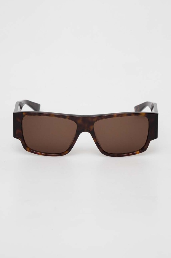 Akcesoria Bottega Veneta okulary przeciwsłoneczne BV1286S brązowy