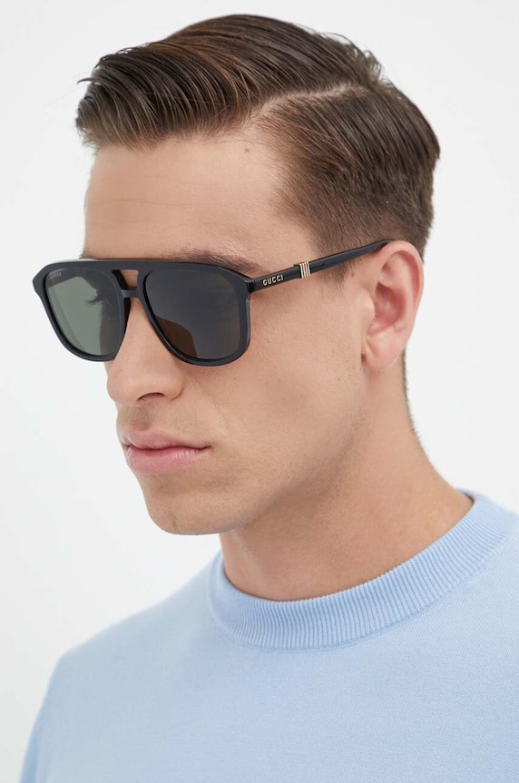 Slnečné okuliare Gucci hladký čierna GG1494S