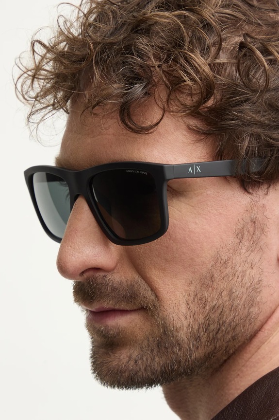 Armani Exchange ochelari de soare uniforme negru 0AX4149SU