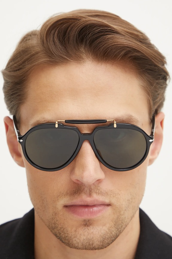 Persol ochelari de soare uniforme negru 0PO0202S