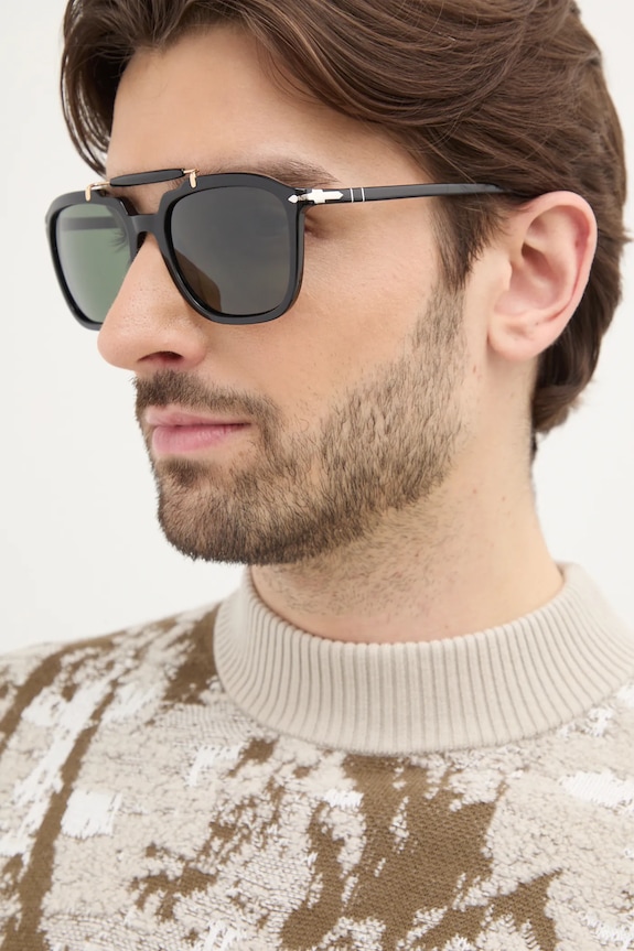 Persol ochelari de soare uniforme negru 0PO0203S