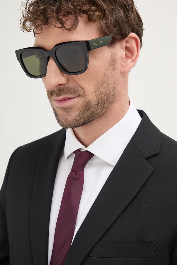 Gucci ochelari de soare uniforme negru GG1670SK