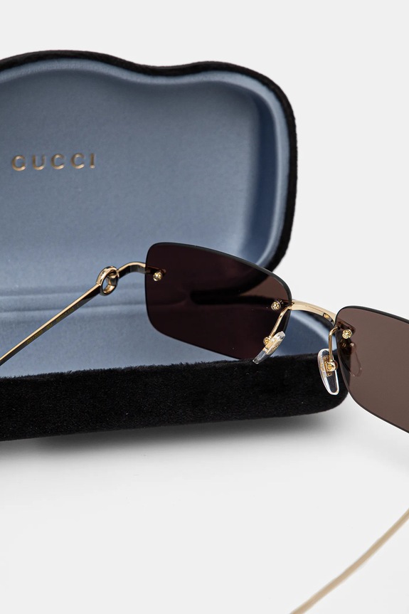 Gucci okulary przeciwsłoneczne GG1703S złoty