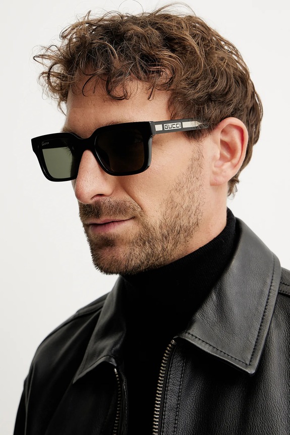 Gucci ochelari de soare uniforme negru GG1732SK