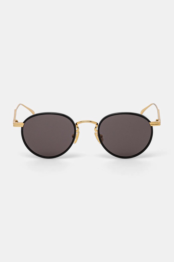 Akcesoria Bottega Veneta okulary przeciwsłoneczne BV1389S złoty