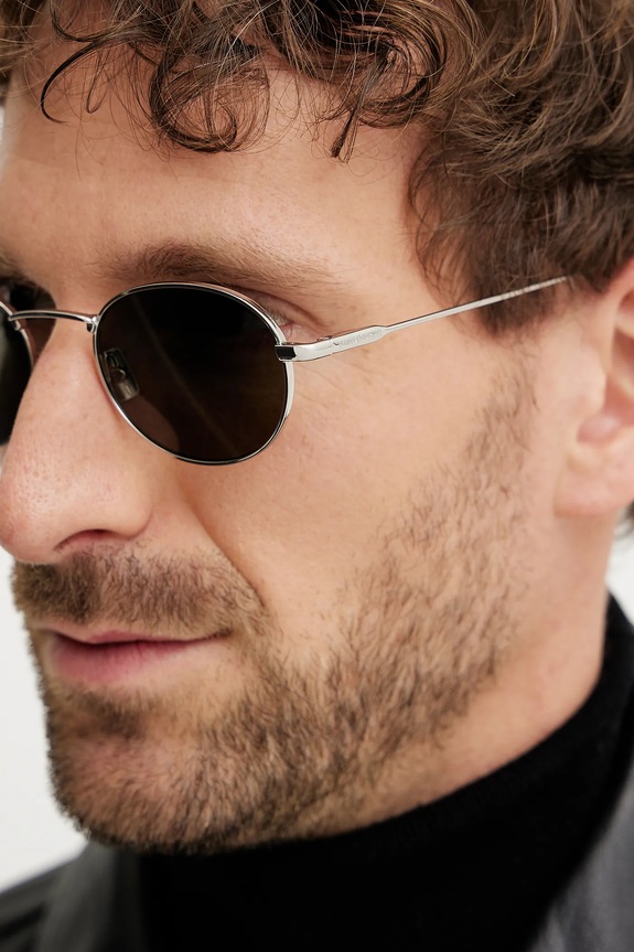 Saint Laurent okulary przeciwsłoneczne SL.799 srebrny