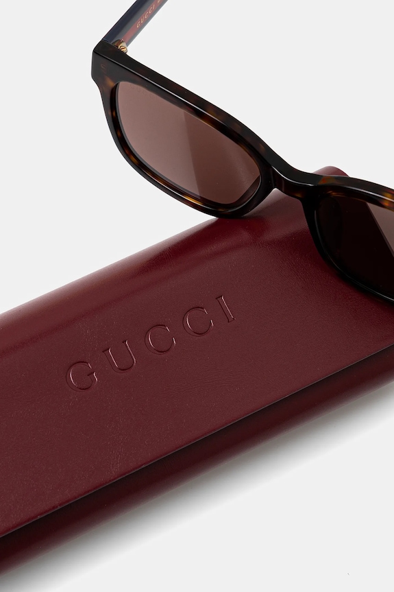 Gucci okulary przeciwsłoneczne pomarańczowy GG1872SK