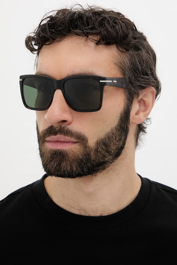 BOSS slnečné okuliare wayfarer pánske hnedá BOSS.1745/S