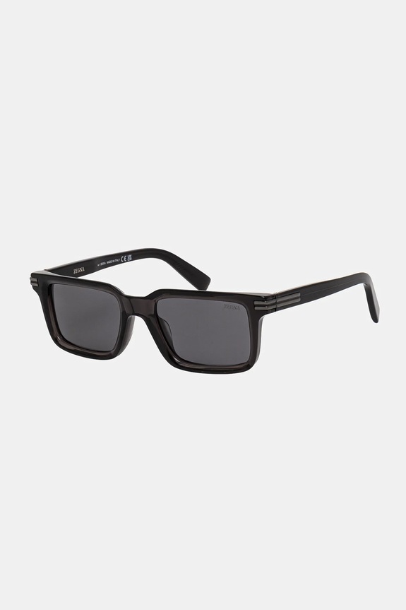 Zegna occhiali da sole EZ0249.5320D nero AA00