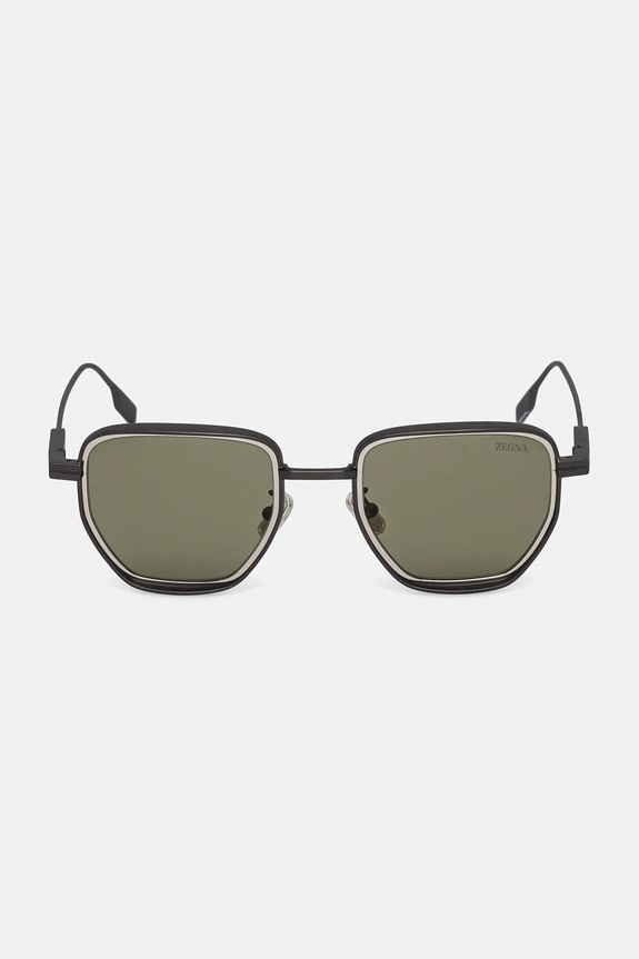 Accessori Zegna occhiali da sole EZ0256.4909N argento