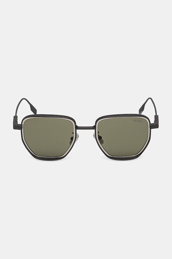 Accessori Zegna occhiali da sole EZ0256.4909N argento