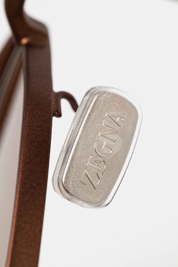 Γυαλιά ηλίου Zegna EZ0256.4938E καφέ