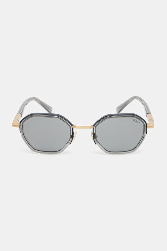 Sluneční brýle Zegna EZ0259.5093C šedá AA00