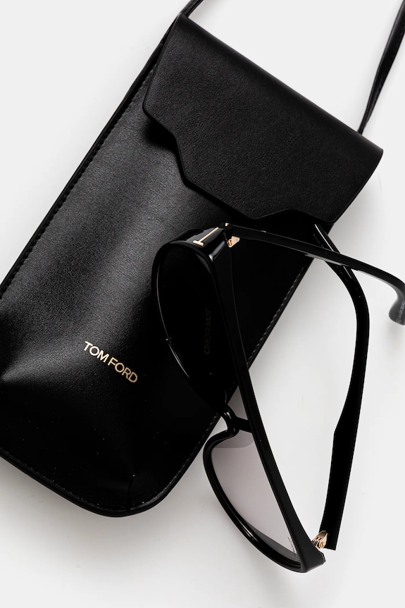 Αξεσουάρ Γυαλιά ηλίου Tom Ford Achilles FT1182.0001A μαύρο