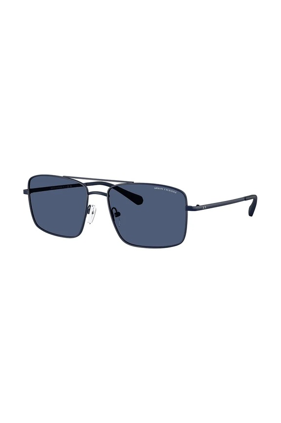 Armani Exchange okulary przeciwsłoneczne jednolita granatowy 0AX2054S