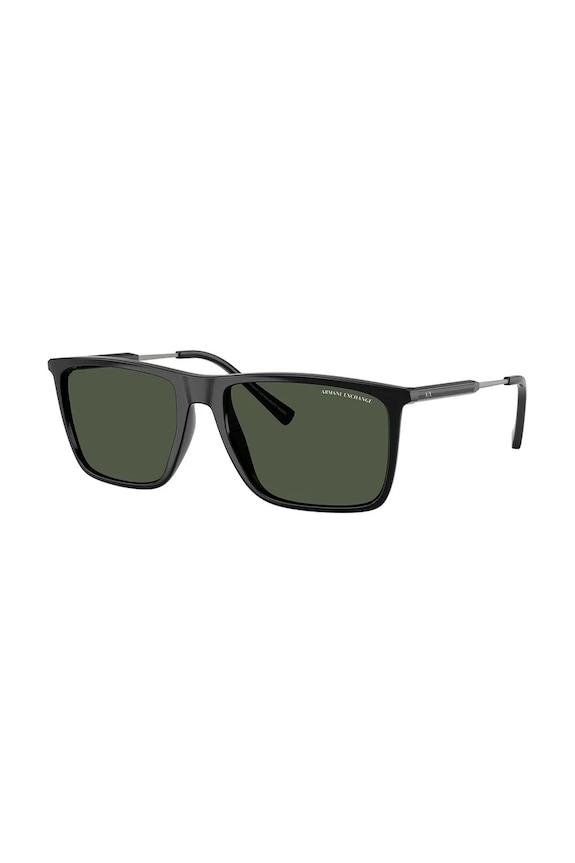 Armani Exchange slnečné okuliare pánske hladký čierna 0AX4160S