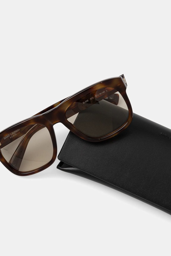 Saint Laurent okulary brązowy SL.558