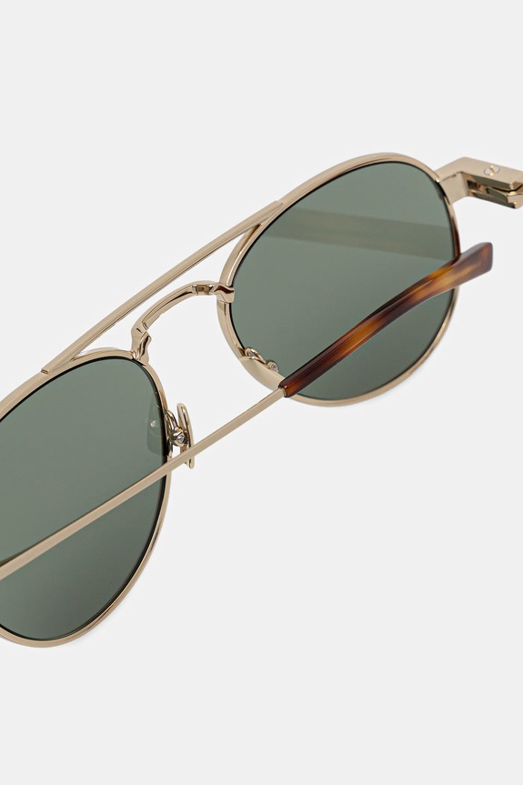 Saint Laurent ochelari de soare aur SL.708