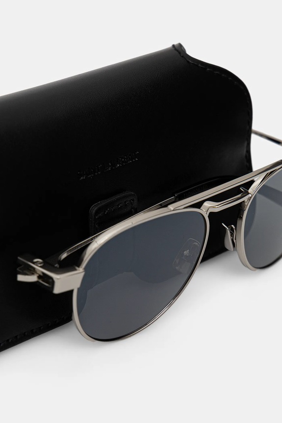 Slnečné okuliare Saint Laurent strieborná SL.708
