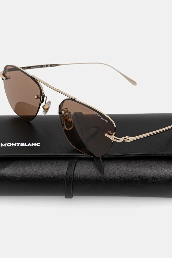 Солнцезащитные очки Montblanc MB0404S золотой
