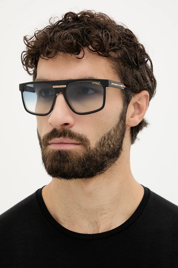 Carrera occhiali da sole rectangle nero VICTORY.C.14/S