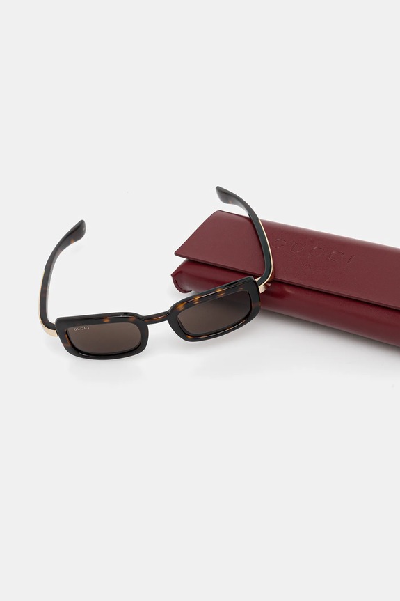 Slnečné okuliare Gucci hnedá GG1943S