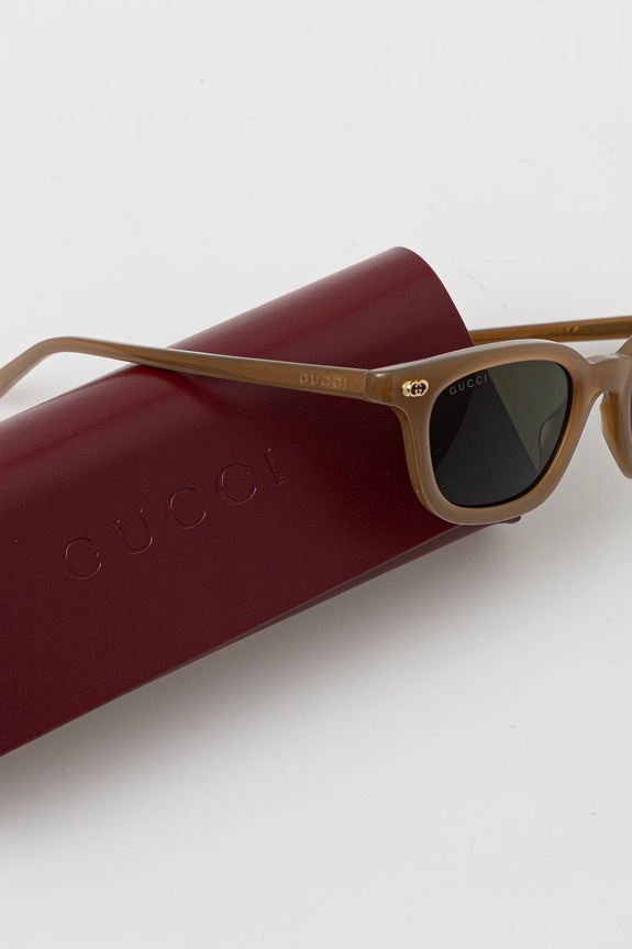 Slnečné okuliare Gucci hnedá GG1946S
