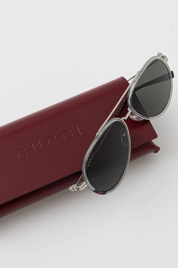 Slnečné okuliare Gucci strieborná GG1981S
