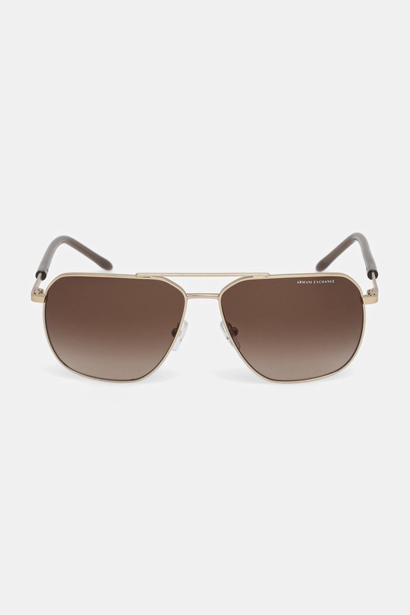 Akcesoria Armani Exchange okulary przeciwsłoneczne 0AX2057S złoty