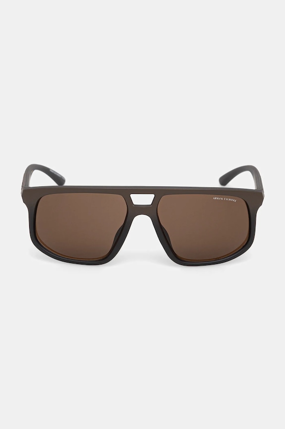 Akcesoria Armani Exchange okulary przeciwsłoneczne 0AX4161SU brązowy